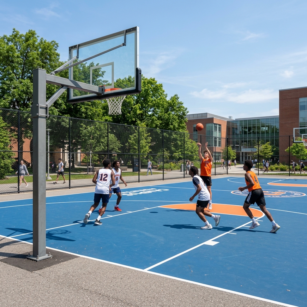 EMRS Campus Basketball Court