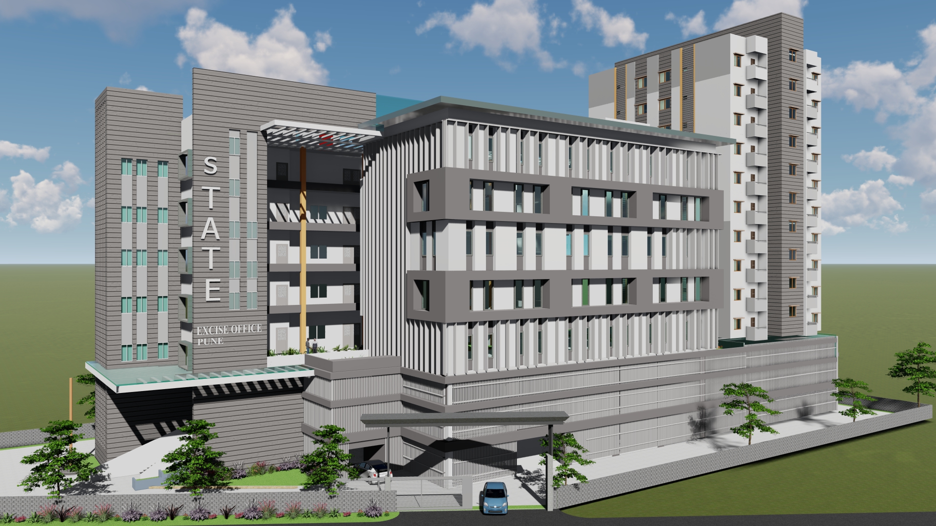 Excise Building Pune
