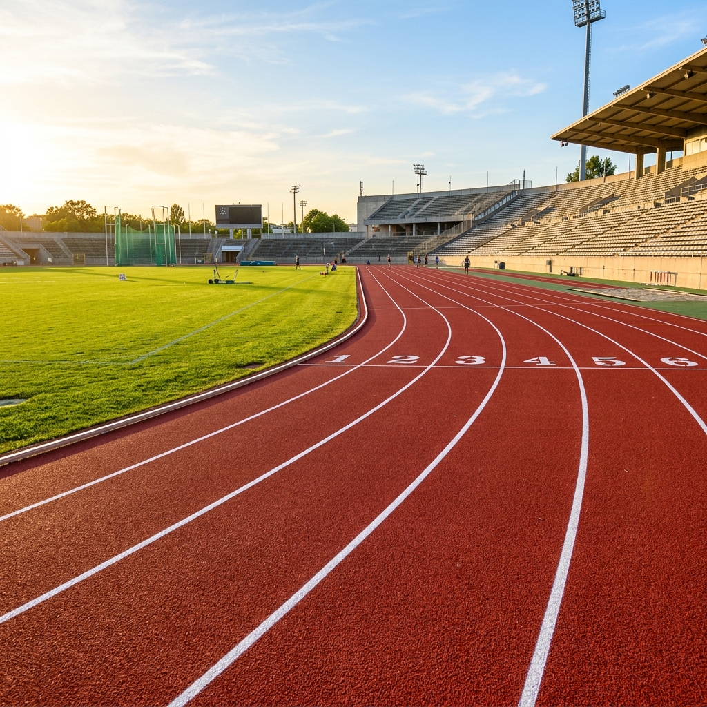 EMRS Campus 400m Running Track